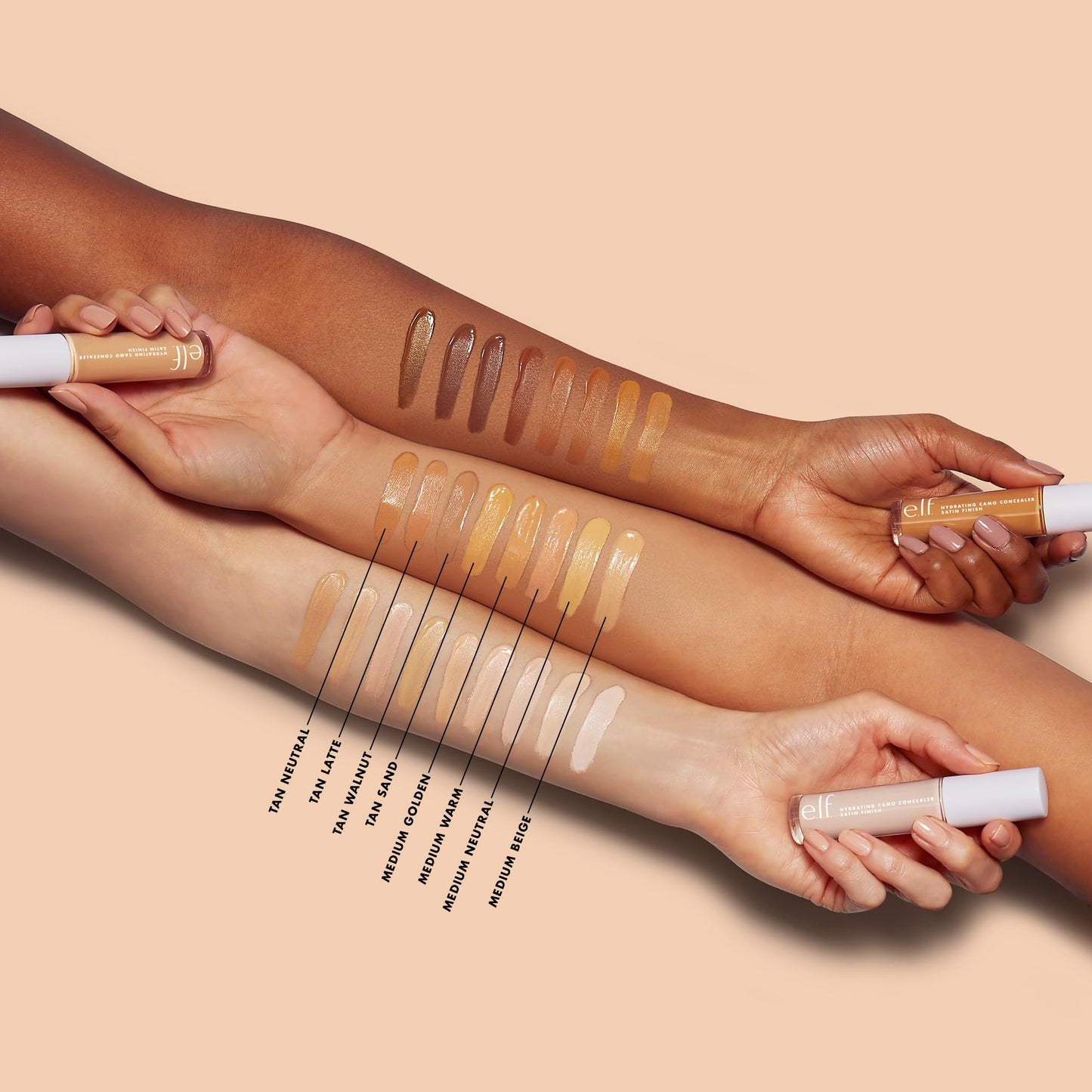 e.l.f Hydrating Satin Camo Concealer Fair Beige