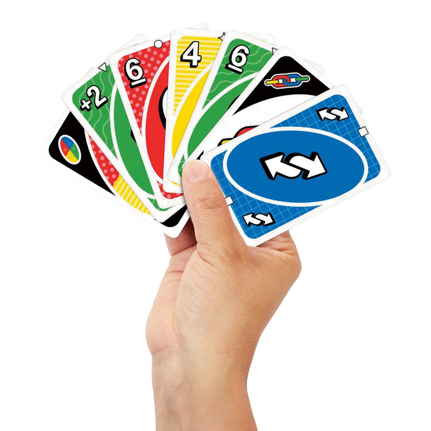Mattel Games UNO, Classic Card Game for Kids and Adults for Family Game Night, Use as a Travel Game or Engaging Gift for Kids, 2 to 10 Players, Ages 7 and Up, W2087