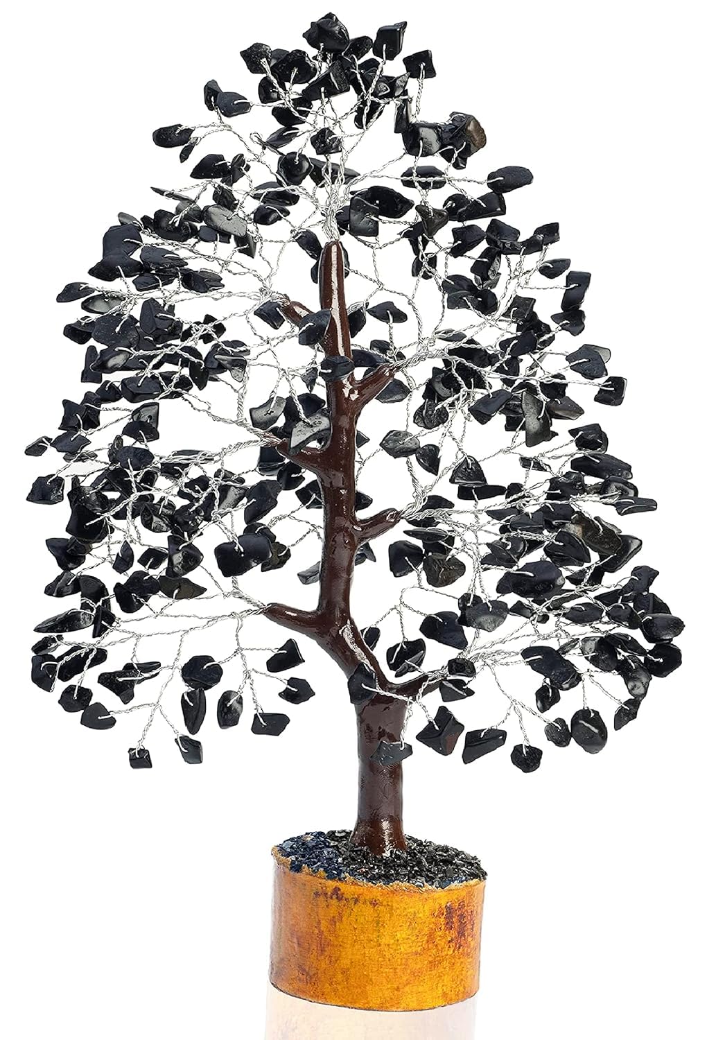 Green Jade Feng Shui Healing Crystals Tree of Life Handmade Gemstone Crystal Tree Bonsai for Spiritual Gifts Home Decor Present mum Gift for Women birthday gifts for men house warming gifts, 10-12"