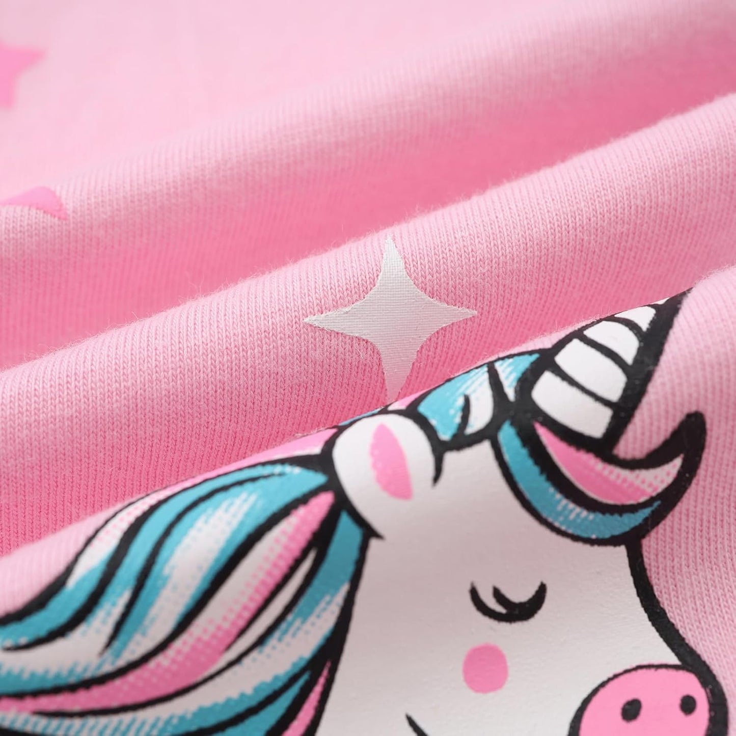 Dinopjs Girl's Pyjama Sets Cotton Dinosaur Unicorn Giraffe Pjs Kids Summer Short Pajamas for Girls 2-7 Years Children Clothes