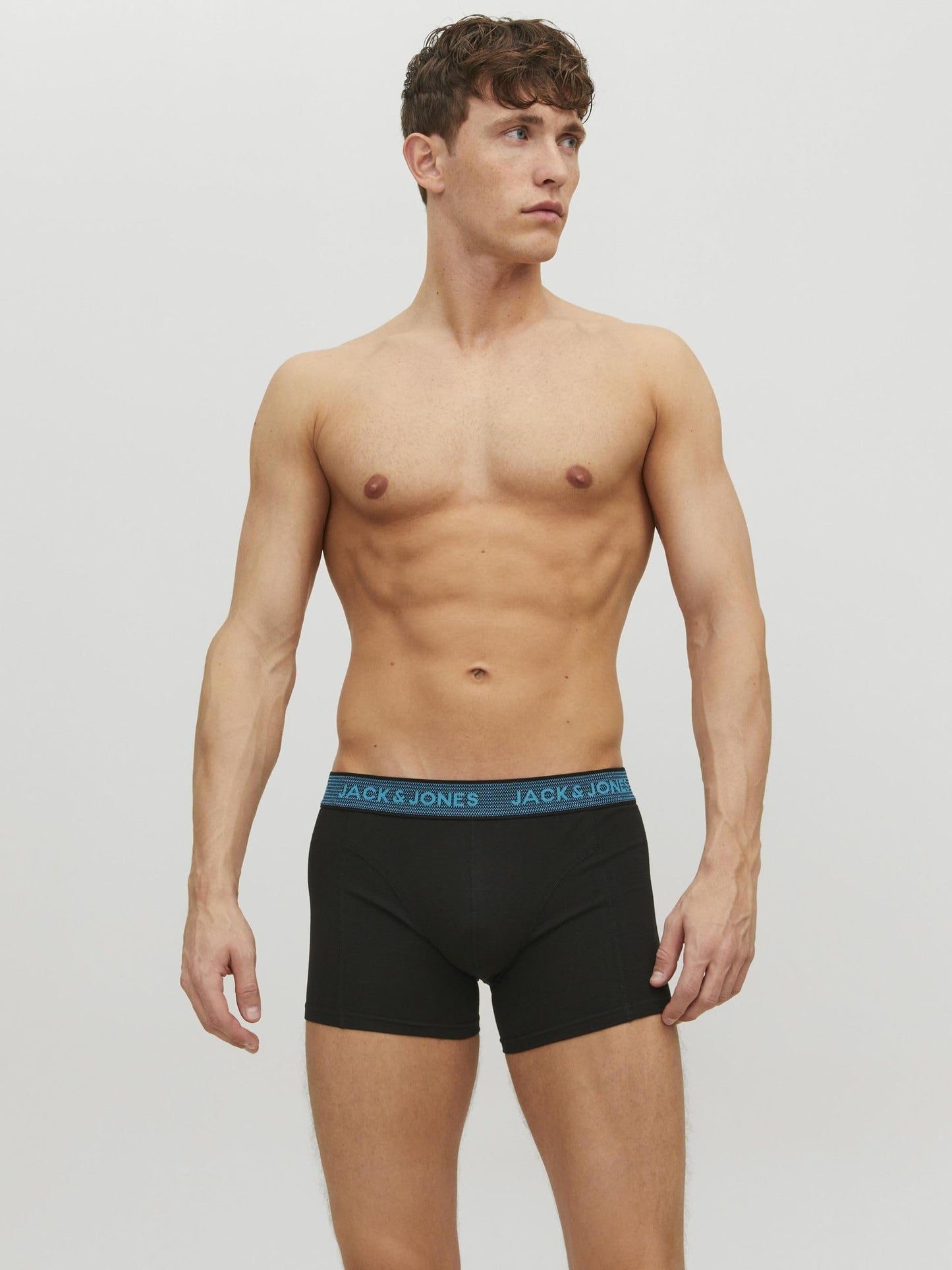 JACK & JONES Men's Trunks 3 Boxer Multipack