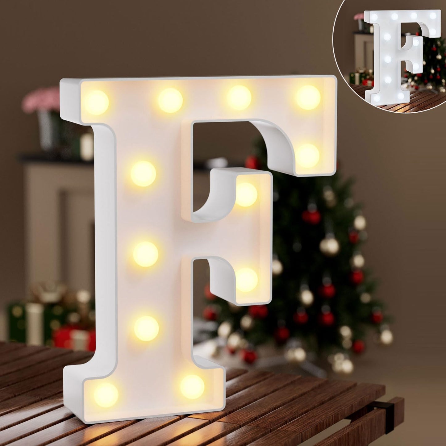 Ledido Light Up Letters Sign LED Birthday Marquee Letters Lights, Night Light Letter Gifts Bayby Girls Boys Birthday Party Wedding Anniversary Home Bedroom Wall Lights Decor 8.8 Inch, Letter A