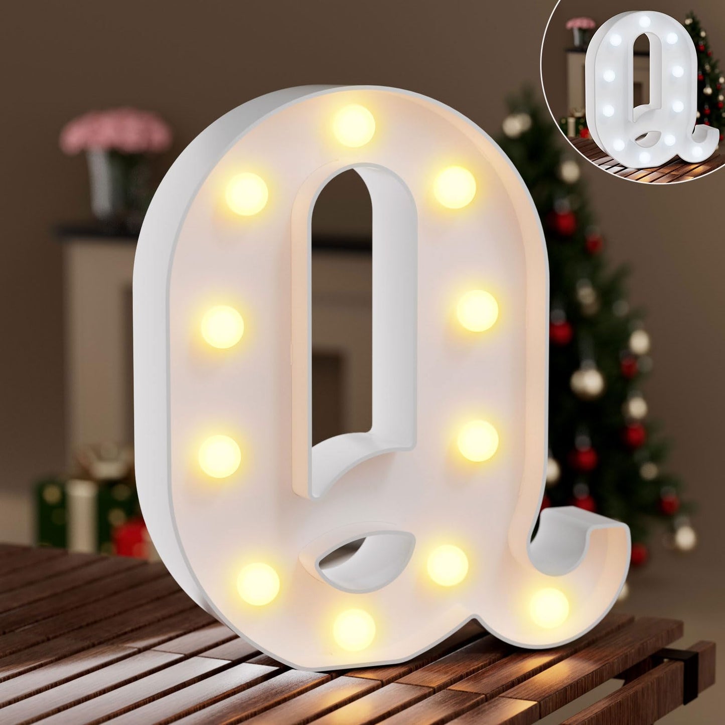 Ledido Light Up Letters Sign LED Birthday Marquee Letters Lights, Night Light Letter Gifts Bayby Girls Boys Birthday Party Wedding Anniversary Home Bedroom Wall Lights Decor 8.8 Inch, Letter A