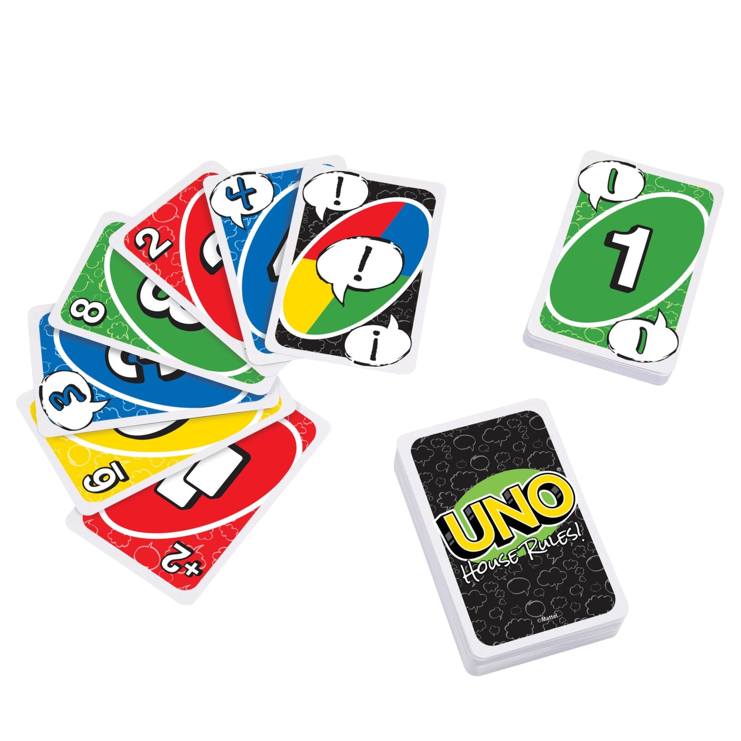 Mattel Games UNO, Classic Card Game for Kids and Adults for Family Game Night, Use as a Travel Game or Engaging Gift for Kids, 2 to 10 Players, Ages 7 and Up, W2087