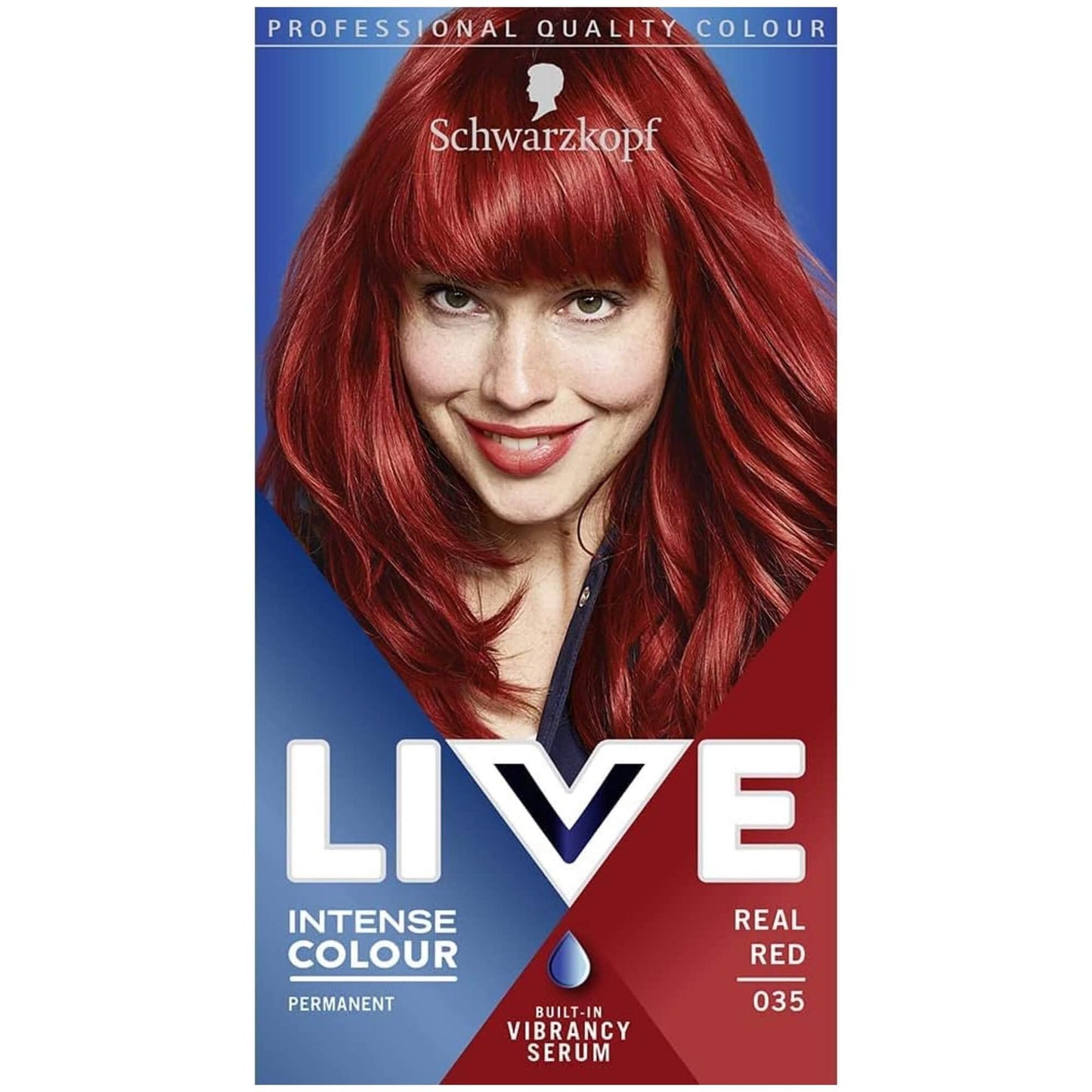 Schwarzkopf LIVE Intense Colour, Long Lasting Permanent Black Hair Dye, With Built-In Vibrancy Serum, Up To 100% Grey Coverage- Deep Black 099