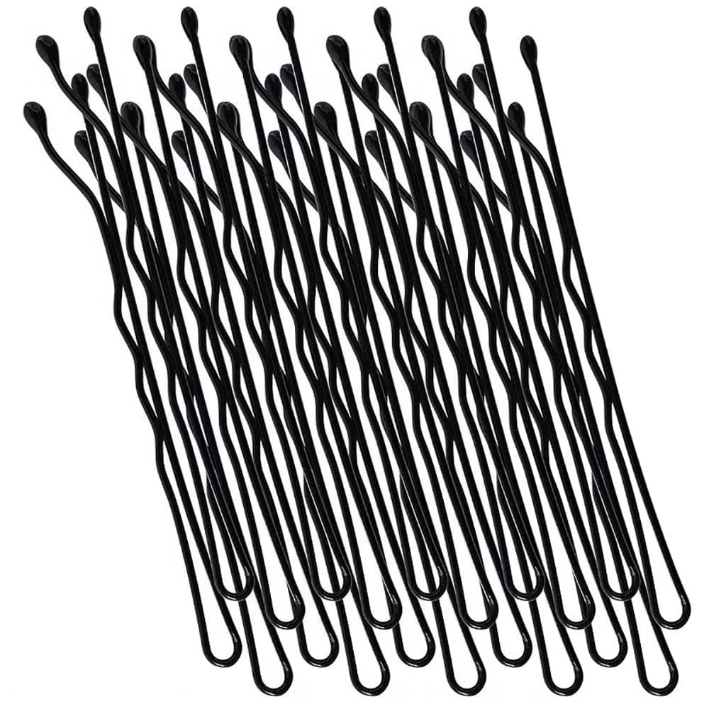 AnAsh Hair Pins 60 Pcs, Bobby Pins for Women, Hair Grips for Thick, Thin, Wavy, Curly, Long, Short Hair, Hair Clips for Styling Sectioning, Wearing, Casual, Party, Travel, & Weddings (Brown)