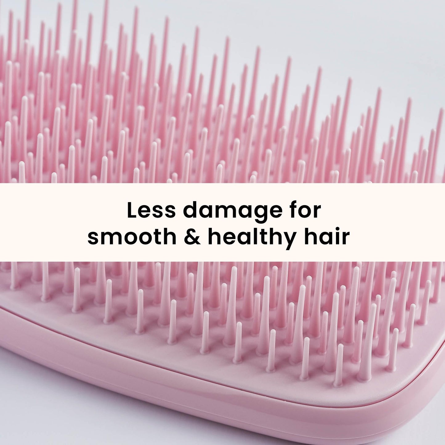 Tangle Teezer Ultimate Detangler Hairbrush - For Wet & Dry Hair - Detangling Brush for All Hair Types - Two-Tiered Teeth Reduce Breakage & Eliminate Knots - Millennial Pink