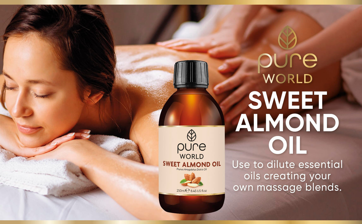 Pure World Natural Castor Oil 250ML Cold & Freshly Pressed 100% Pure and Undiluted Hexane Free Nourish Your Skin and Hair Eyebrows, Nails, Beard, Hair, Eyelash Growth Food Grade
