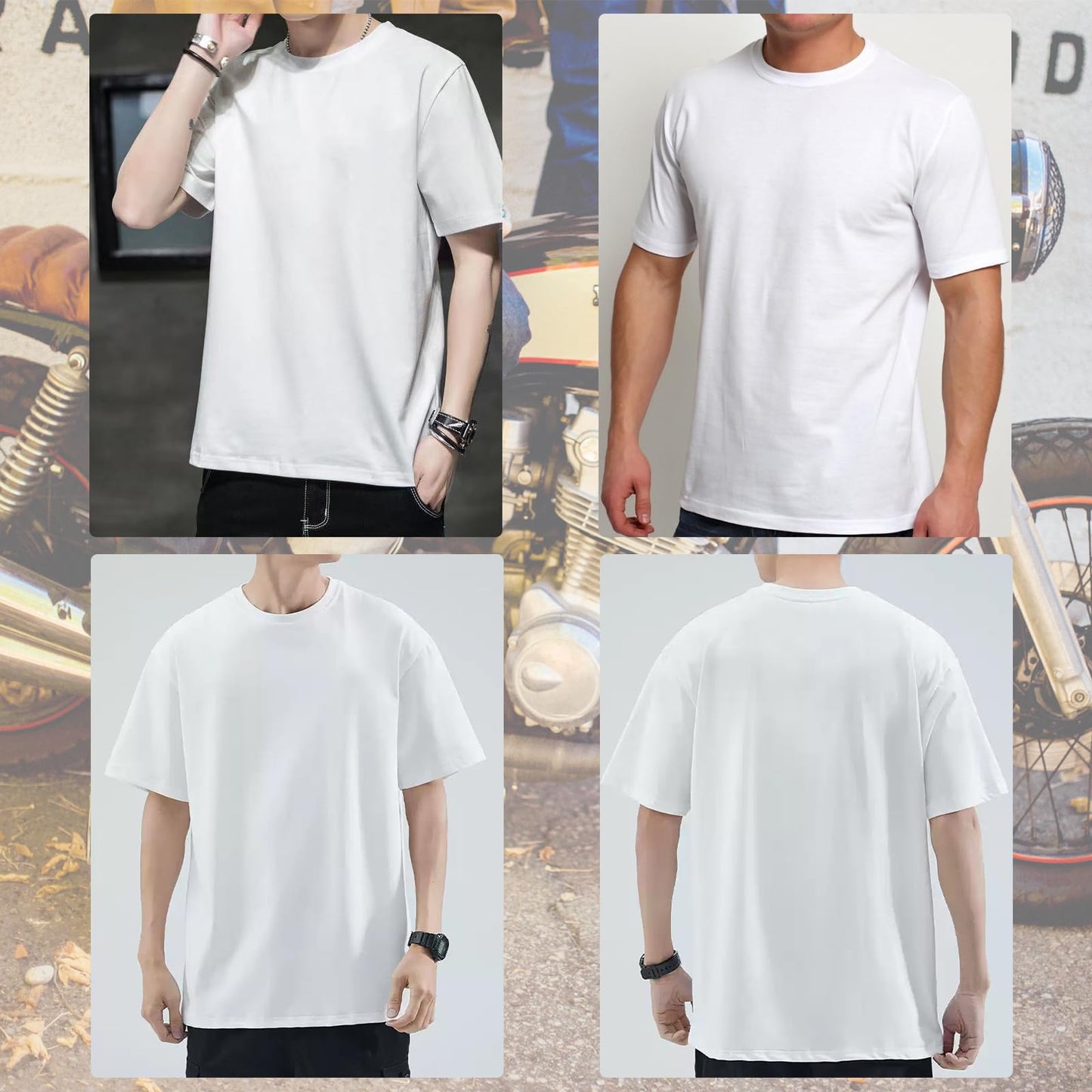 JiaYouLC 3 Pack T Shirts for Men UK Multipack Crew Neck Quick Dry Sport Tops Breathable Wicking Tshirts for Running Athletic Gym Workout