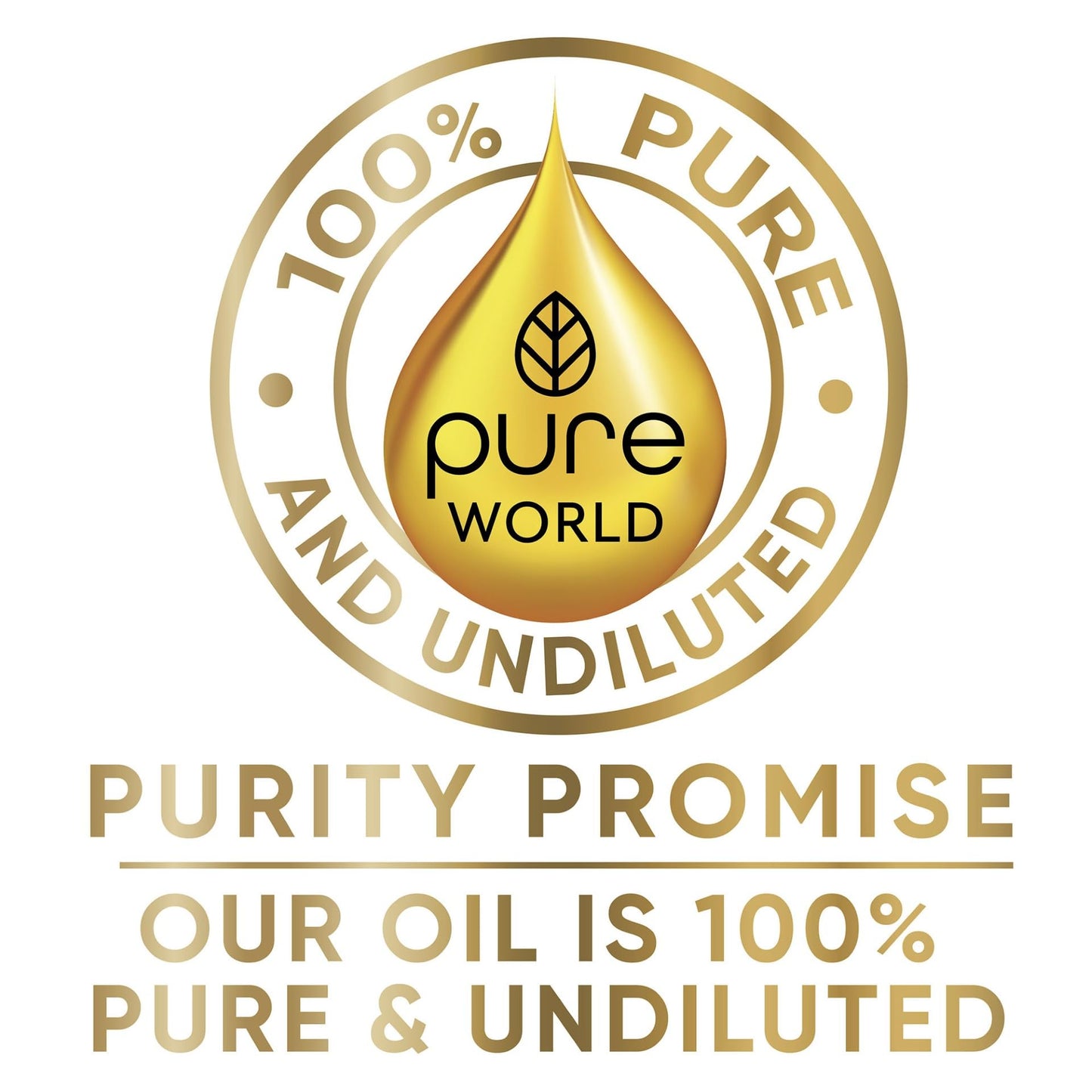 Pure World Natural Castor Oil 250ML Cold & Freshly Pressed 100% Pure and Undiluted Hexane Free Nourish Your Skin and Hair Eyebrows, Nails, Beard, Hair, Eyelash Growth Food Grade