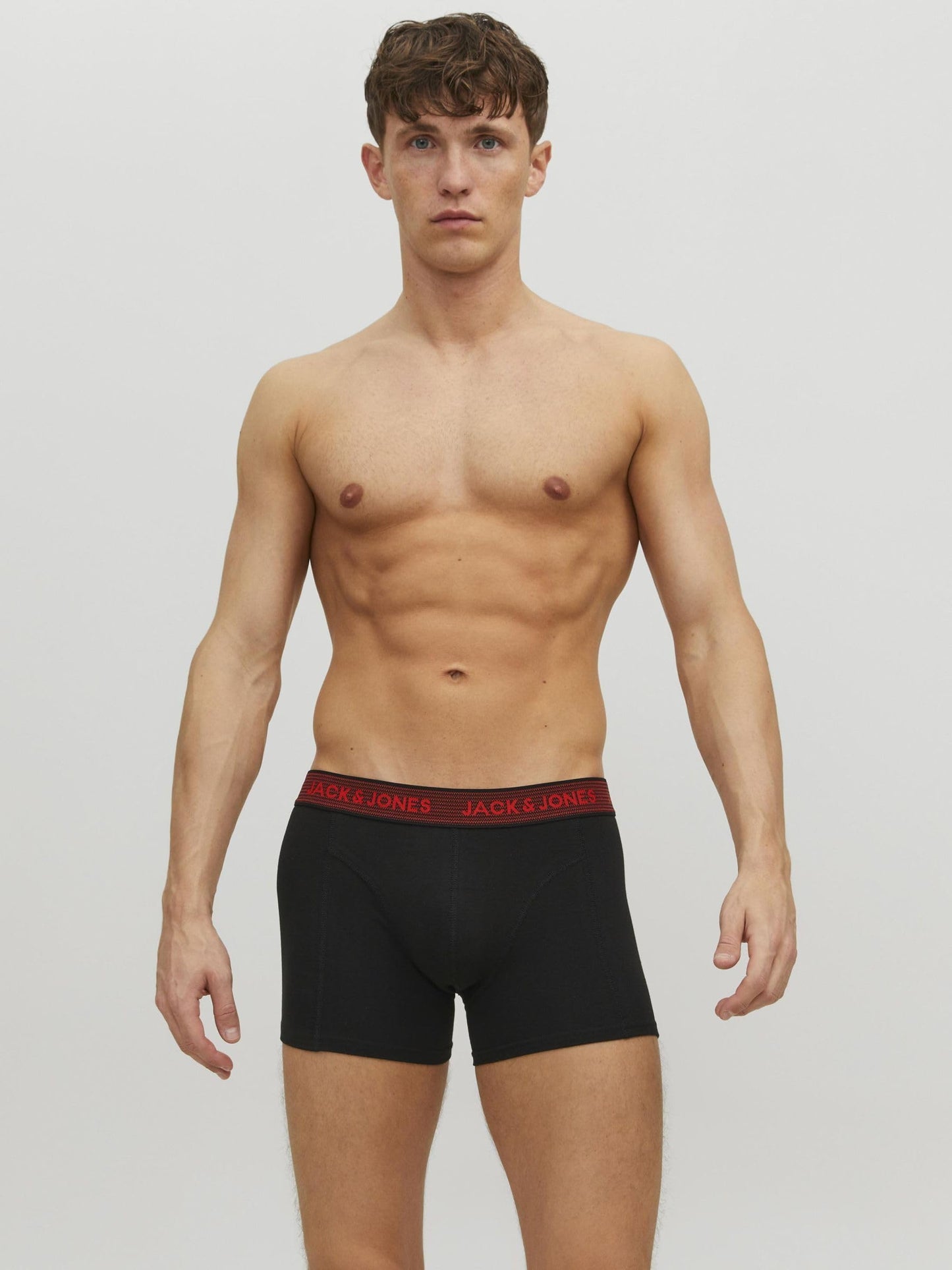 JACK & JONES Men's Trunks 3 Boxer Multipack