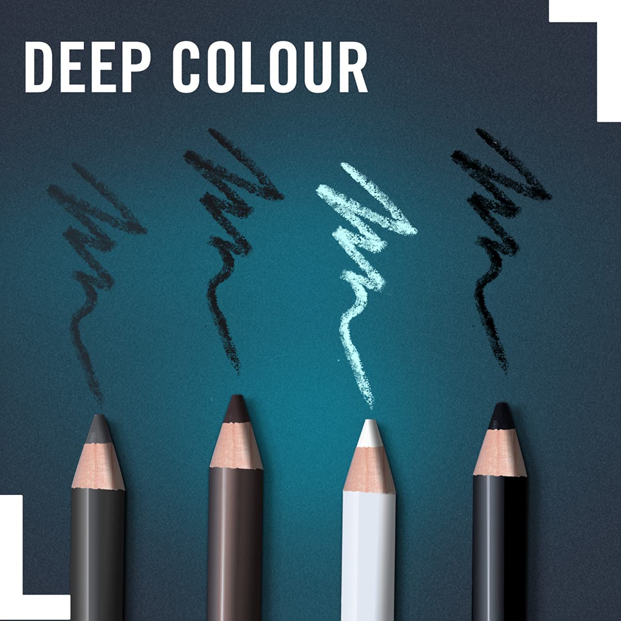 Rimmel London Soft Kohl Smudge-proof Eyeliner Pencil, Jet black, 1.2 g