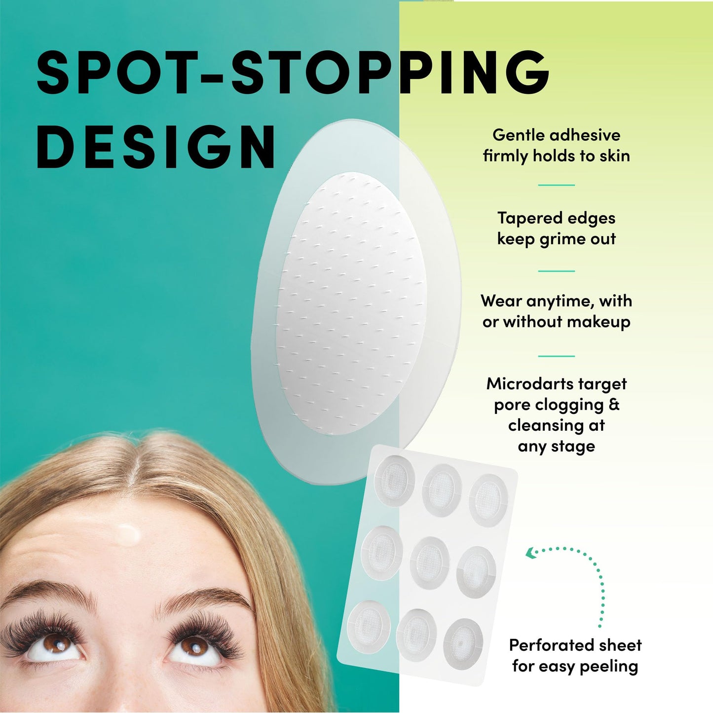 Dots for Spots Acne Patches - Pack of 60 Translucent Hydrocolloid Pimple Patch Spot Treatment Stickers for Face and Body - Fast-Acting, Vegan & Cruelty Free Skin Care