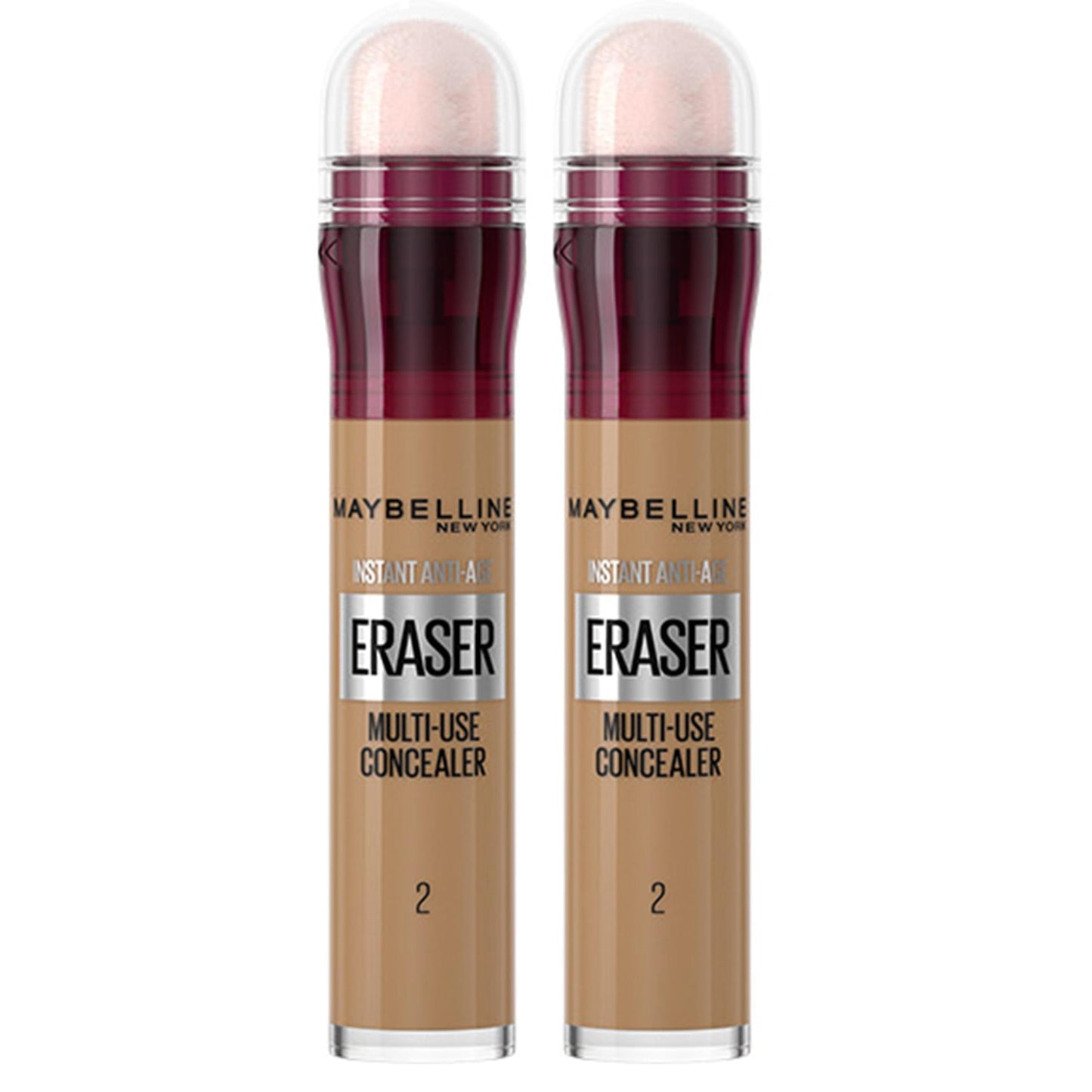 Maybelline Concealer Instant Anti Age Eraser Eye Concealer, Dark Circles and Blemish Concealer, Ultra Blendable Formula 00 Ivory