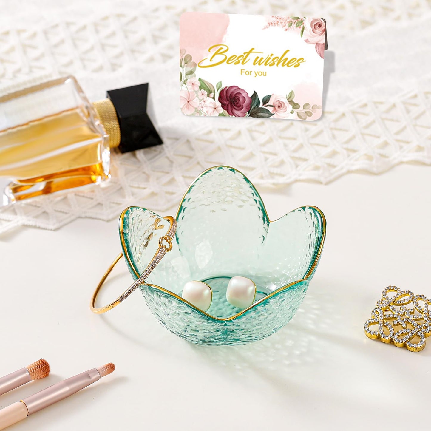 Gifts For Women Trinket Dish Unique Birthday New Home Gifts For Women Her Jewellery Tray Cute Room Decor Aesthetic Bedroom Accessories Ring Dish Holders Small Friendship Christmas House Warming Gifts