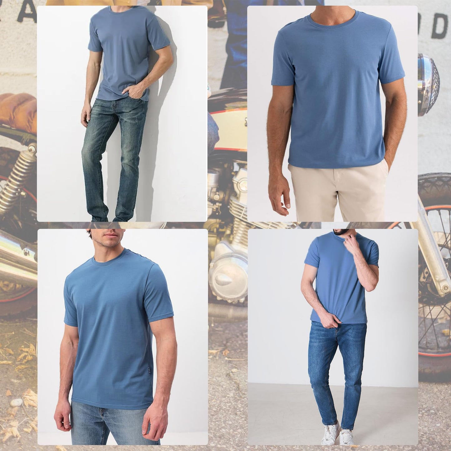 JiaYouLC 3 Pack T Shirts for Men UK Multipack Crew Neck Quick Dry Sport Tops Breathable Wicking Tshirts for Running Athletic Gym Workout