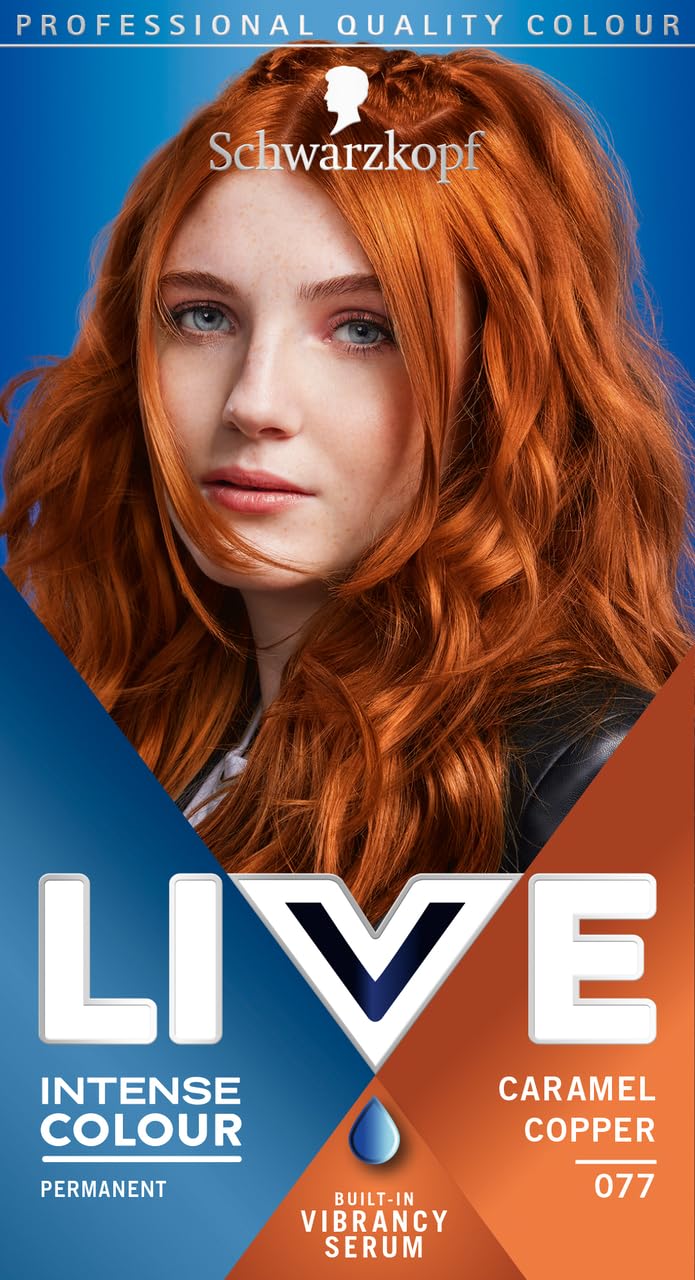 Schwarzkopf LIVE Intense Colour, Long Lasting Permanent Black Hair Dye, With Built-In Vibrancy Serum, Up To 100% Grey Coverage- Deep Black 099