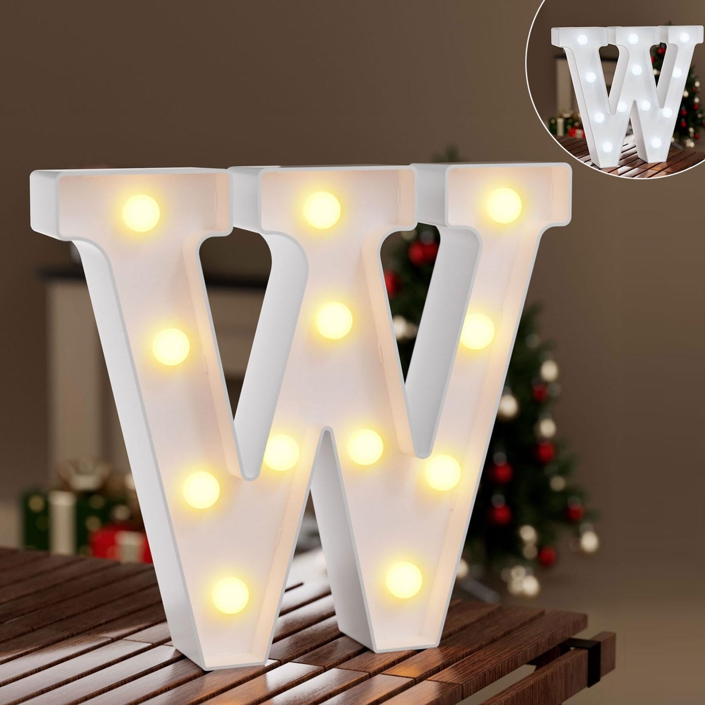 Ledido Light Up Letters Sign LED Birthday Marquee Letters Lights, Night Light Letter Gifts Bayby Girls Boys Birthday Party Wedding Anniversary Home Bedroom Wall Lights Decor 8.8 Inch, Letter A