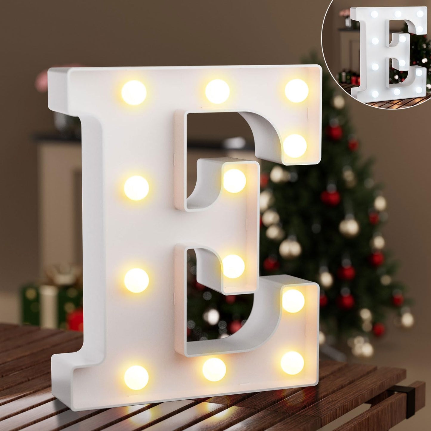 Ledido Light Up Letters Sign LED Birthday Marquee Letters Lights, Night Light Letter Gifts Bayby Girls Boys Birthday Party Wedding Anniversary Home Bedroom Wall Lights Decor 8.8 Inch, Letter A