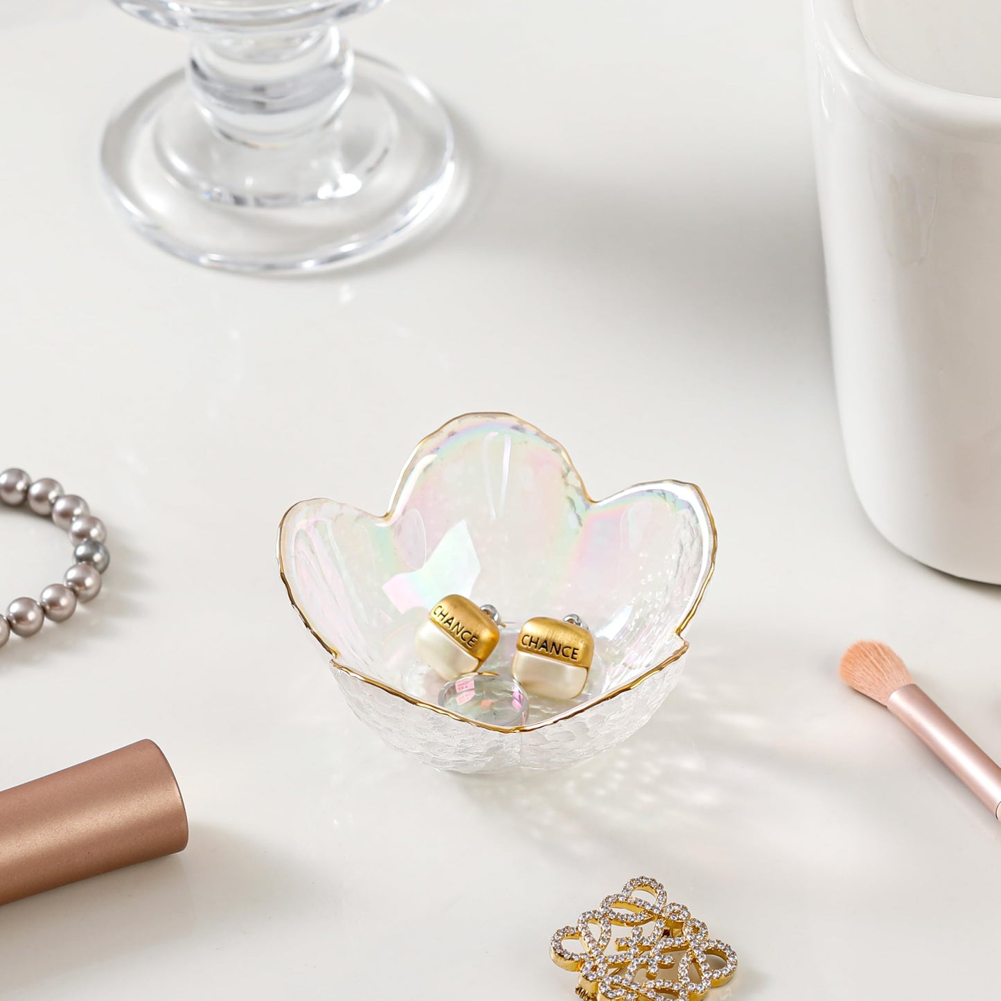 Gifts For Women Trinket Dish Unique Birthday New Home Gifts For Women Her Jewellery Tray Cute Room Decor Aesthetic Bedroom Accessories Ring Dish Holders Small Friendship Christmas House Warming Gifts