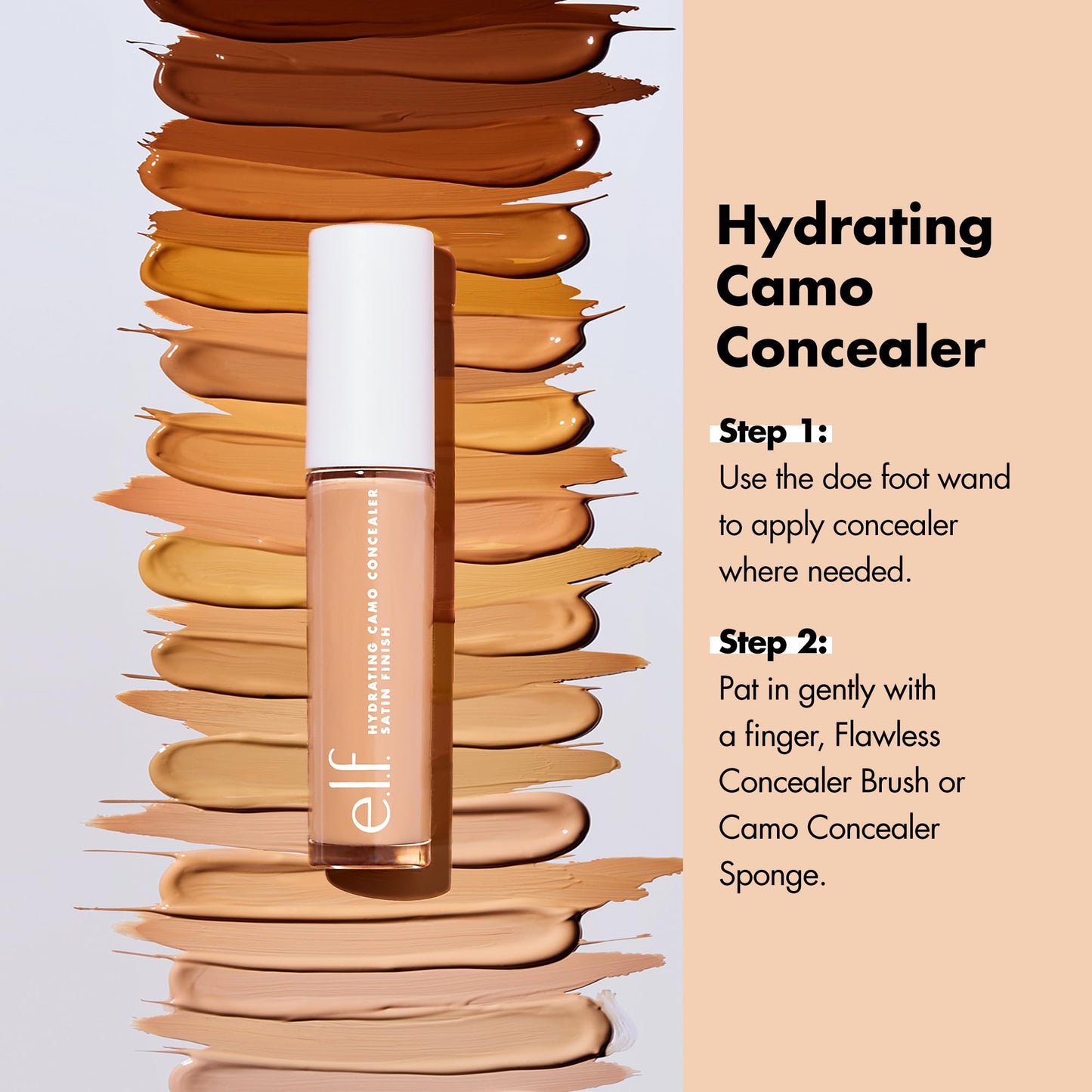 e.l.f Hydrating Satin Camo Concealer Fair Beige