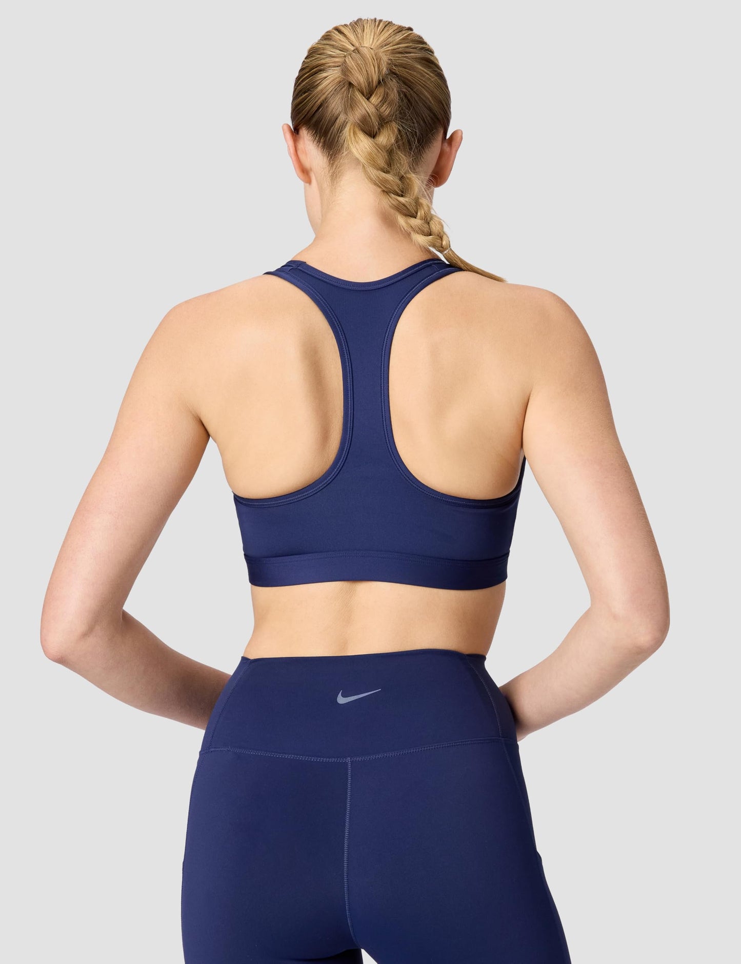 NIKE Women's W Nk Swsh Med SPT Bra Bra (Pack of 1)