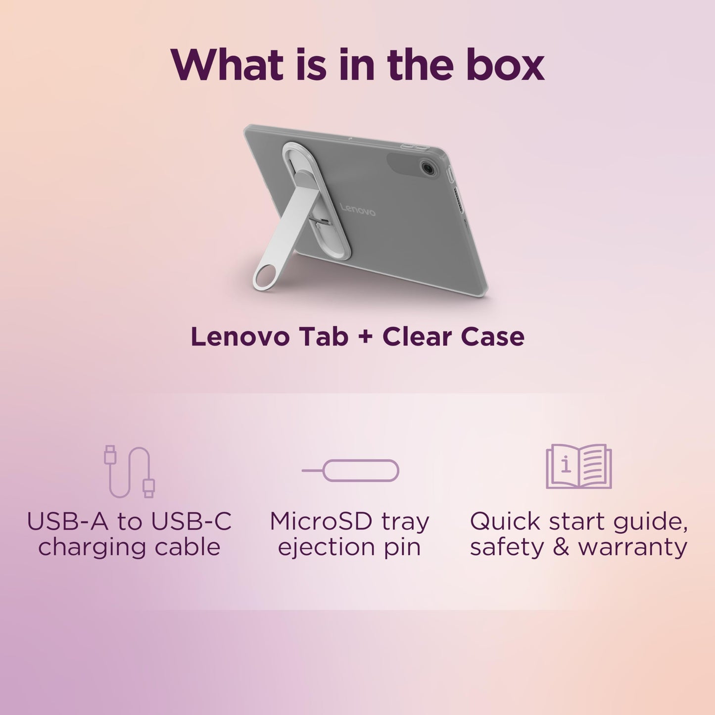 Lenovo Tab M11 Android Tablet | 11 Inch Full HD 1200p | 128 GB | Lenovo Tab Pen | WiFi | 4 GB RAM | Luna Grey | Designed for Portable Entertainment