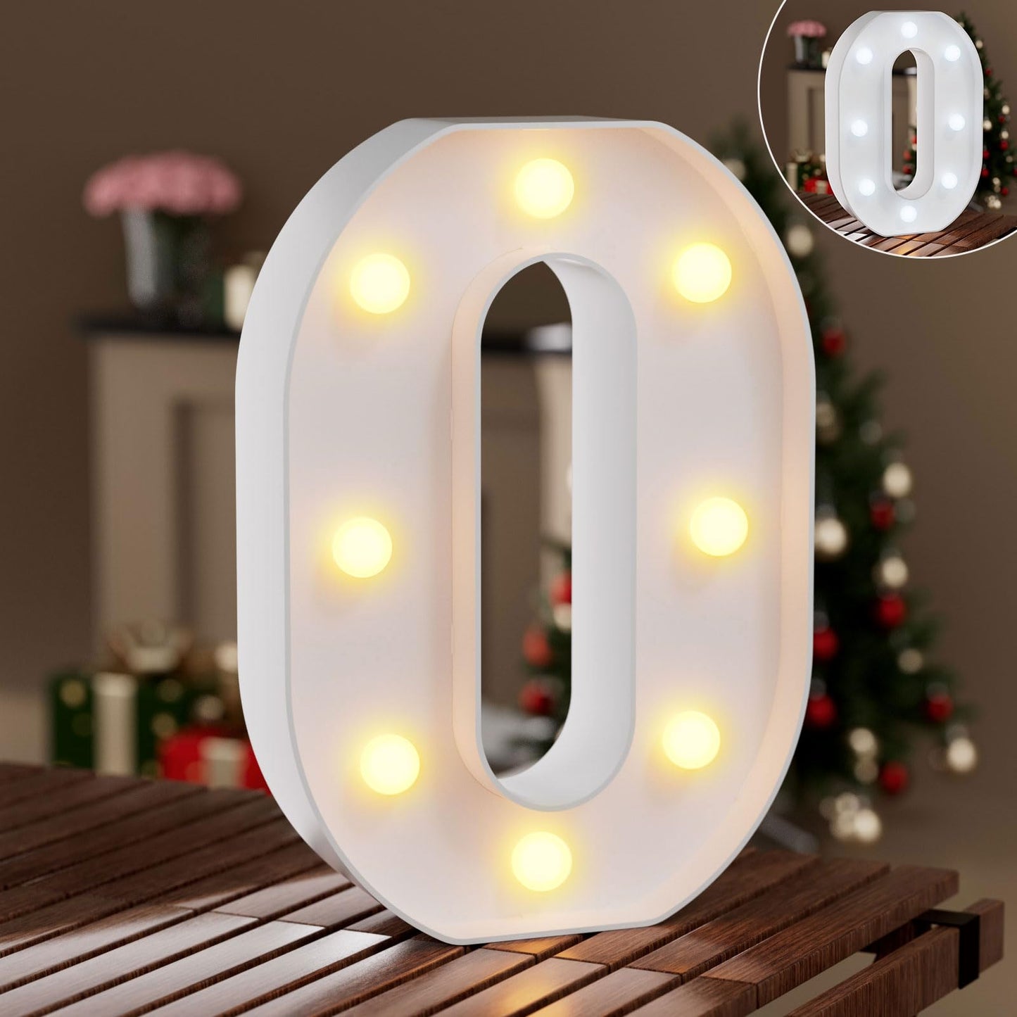 Ledido Light Up Letters Sign LED Birthday Marquee Letters Lights, Night Light Letter Gifts Bayby Girls Boys Birthday Party Wedding Anniversary Home Bedroom Wall Lights Decor 8.8 Inch, Letter A
