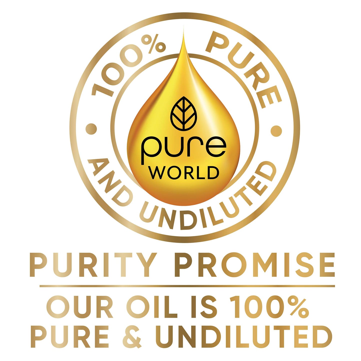 Pure World Natural Castor Oil 250ML Cold & Freshly Pressed 100% Pure and Undiluted Hexane Free Nourish Your Skin and Hair Eyebrows, Nails, Beard, Hair, Eyelash Growth Food Grade