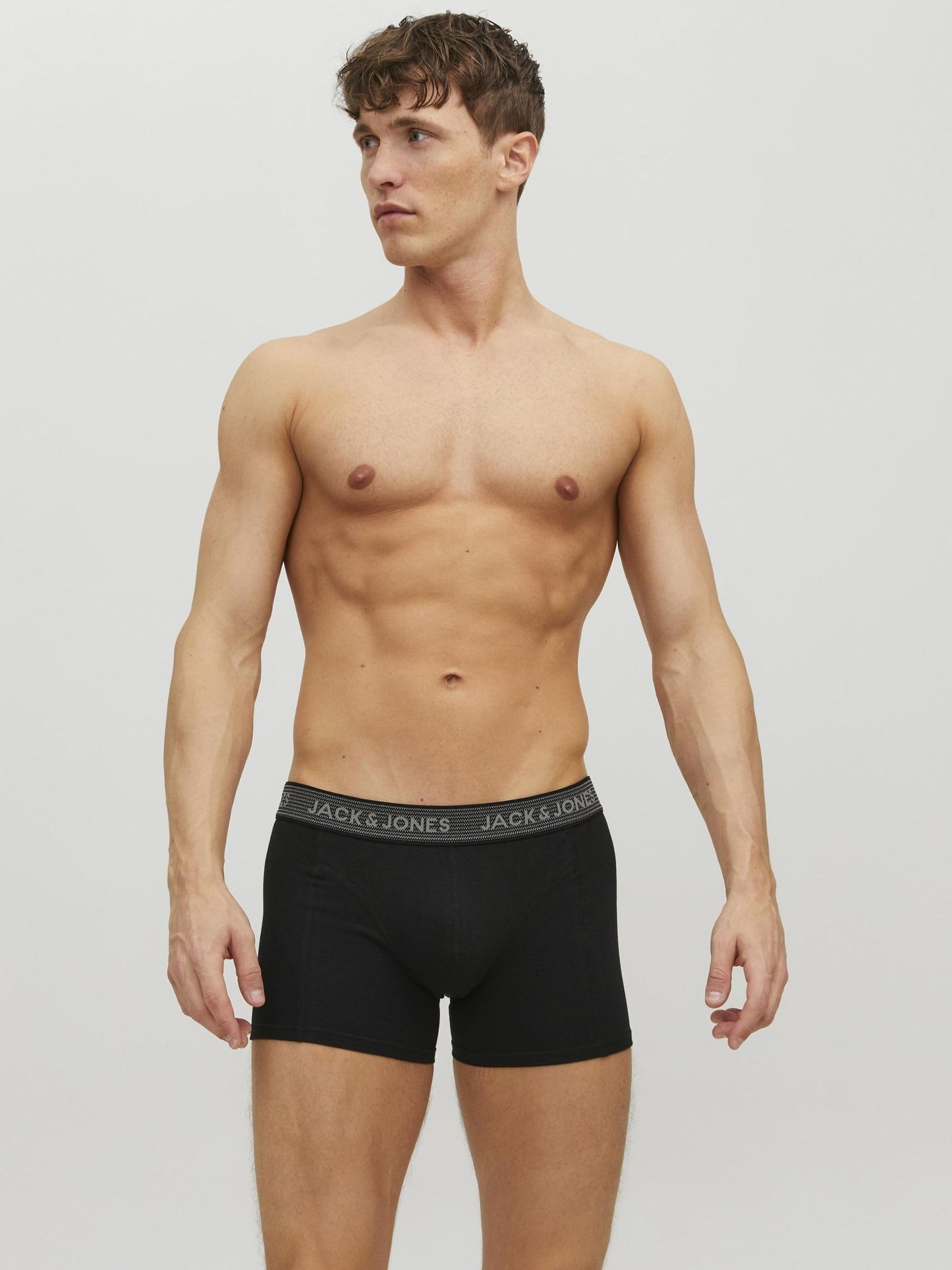 JACK & JONES Men's Trunks 3 Boxer Multipack