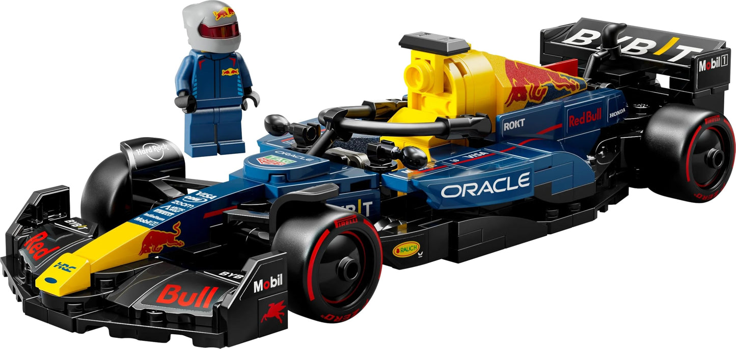 LEGO Speed Champions Ferrari SF-24 F1 Race Car Toy with a Collectible Formula 1 Driver Minifigure - Model Kits for 10+ Year Old Boys & Girls or Adult Motorsport Fans 77242