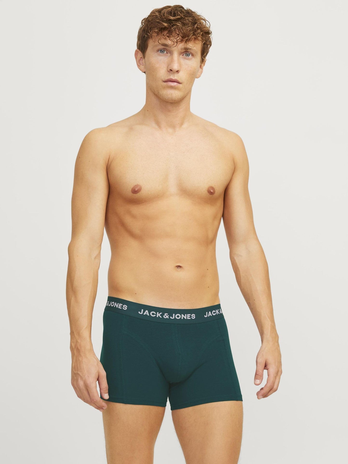 JACK & JONES Men's Trunks 3 Boxer Multipack