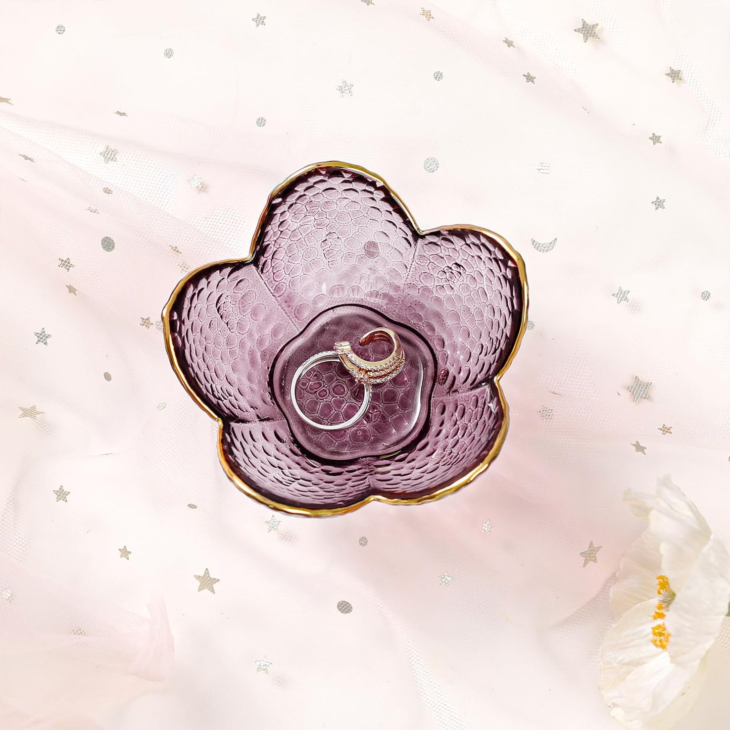 Gifts For Women Trinket Dish Unique Birthday New Home Gifts For Women Her Jewellery Tray Cute Room Decor Aesthetic Bedroom Accessories Ring Dish Holders Small Friendship Christmas House Warming Gifts