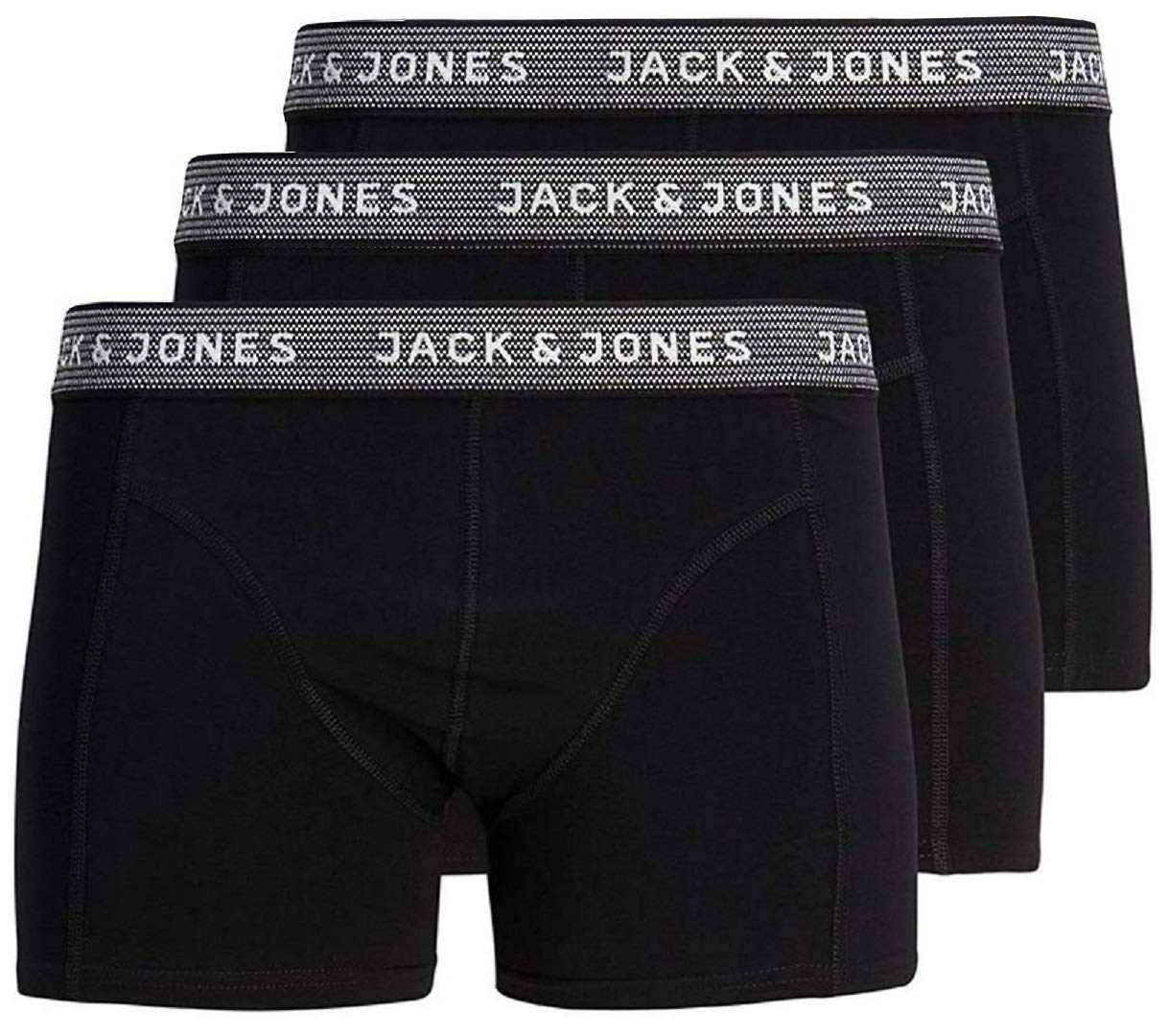 JACK & JONES Men's Trunks 3 Boxer Multipack