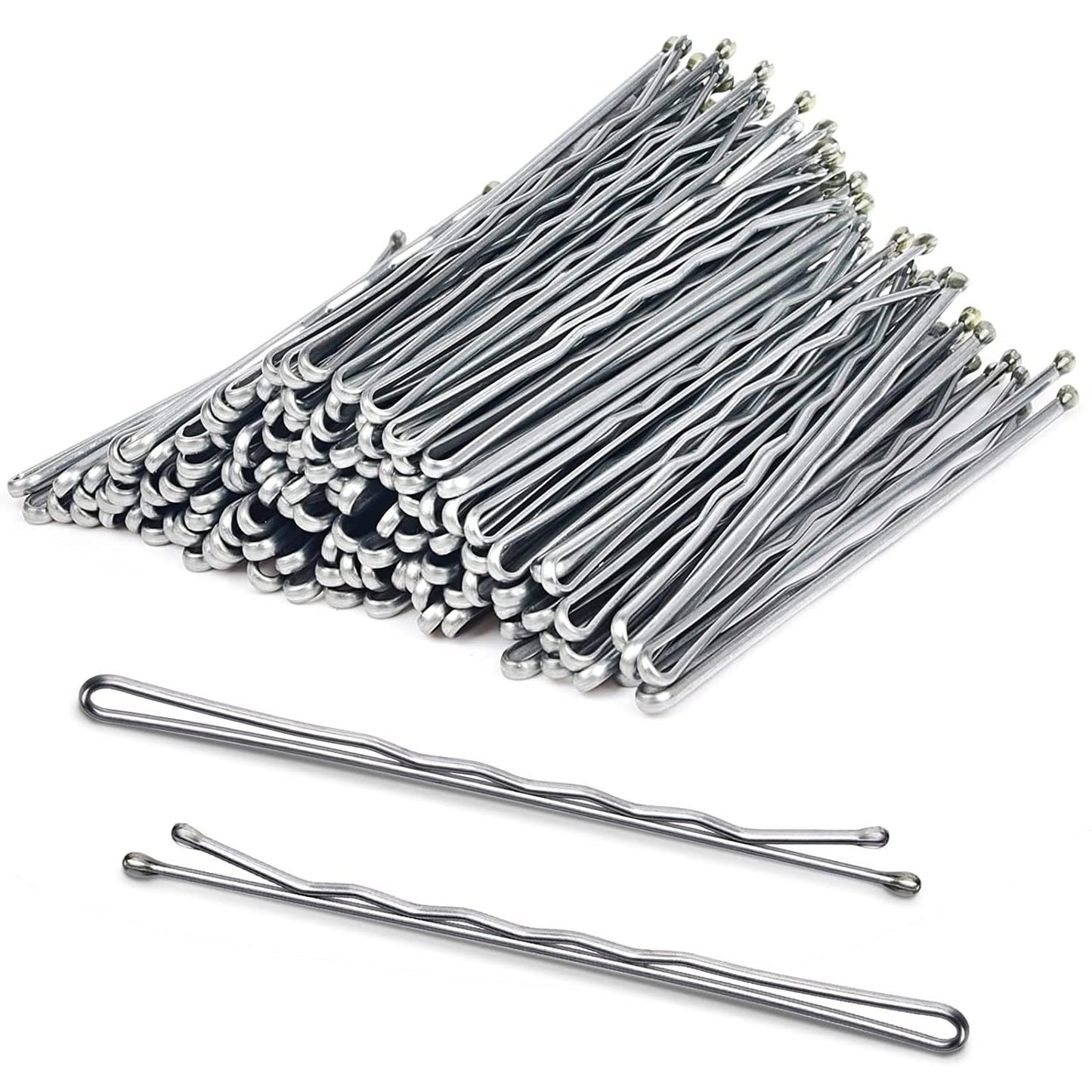 AnAsh Hair Pins 60 Pcs, Bobby Pins for Women, Hair Grips for Thick, Thin, Wavy, Curly, Long, Short Hair, Hair Clips for Styling Sectioning, Wearing, Casual, Party, Travel, & Weddings (Brown)