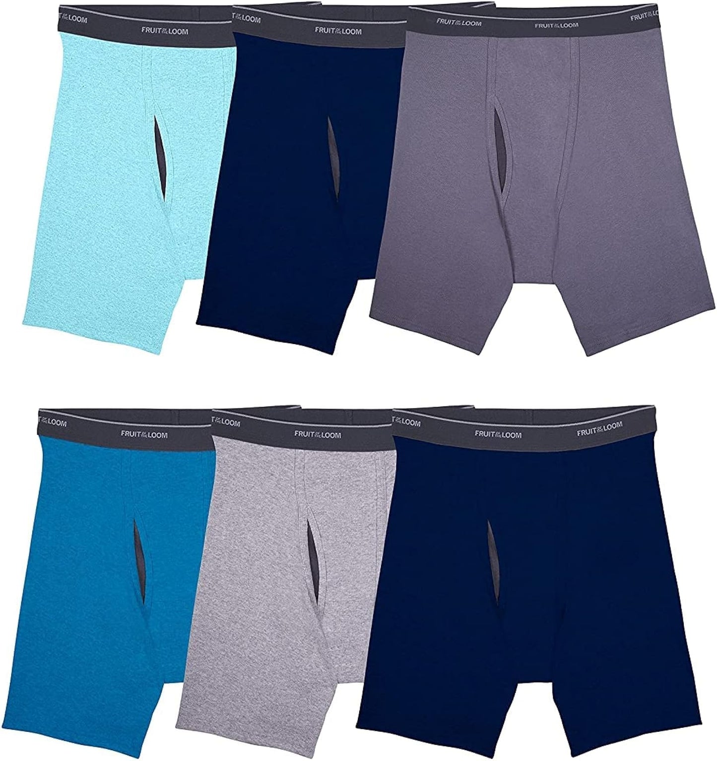 Fruit of the Loom Men's Coolzone Boxer Briefs (Assorted Colors) (Pack of 7)