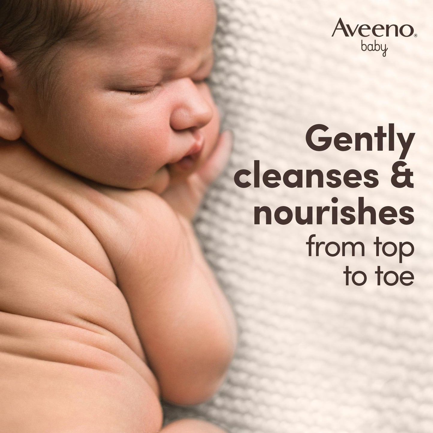 AVEENO Baby Daily Care Gentle Bath & Wash (1 x 400ml), Tear-Free Baby Wash with Gentle Fragrance with Prebiotic Colloidal Oatmeal, Gently Cleanses & Leaves Skin Feeling Moisturised, For Sensitive Skin