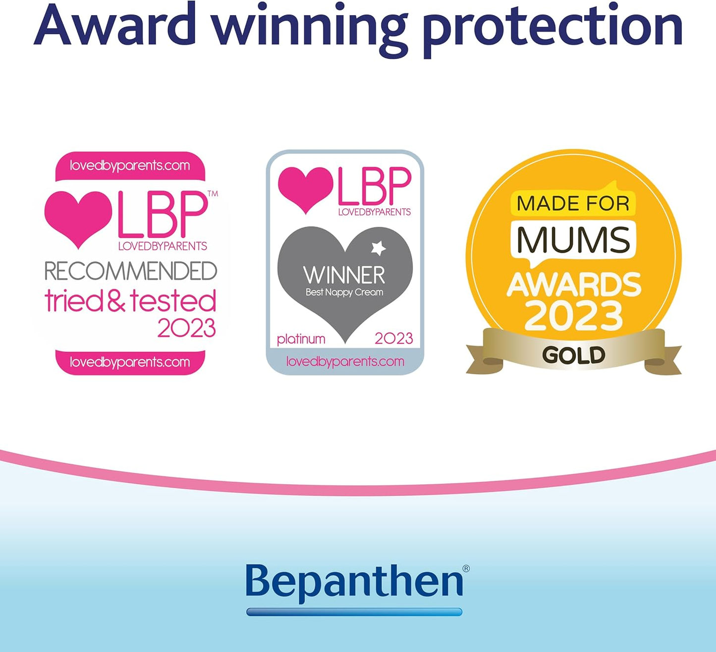 Bepanthen Nappy Care Ointment | Nappy Cream with Provitamin B5 | Suitable for Newborns Skin, 100 g (Packing May Vary).