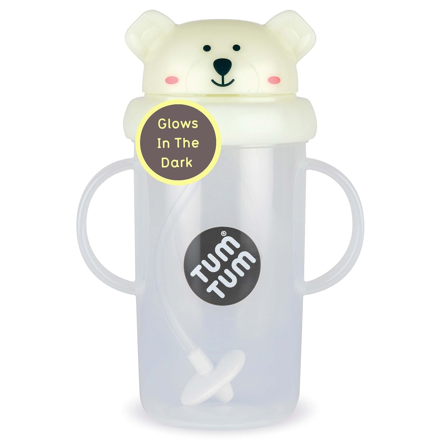 TUM TUM Tippy Up Free Flow Sippy Cup (No Valve), Sippy Cup for Toddlers, 200ml, BPA Free (Betsy Bear S3)