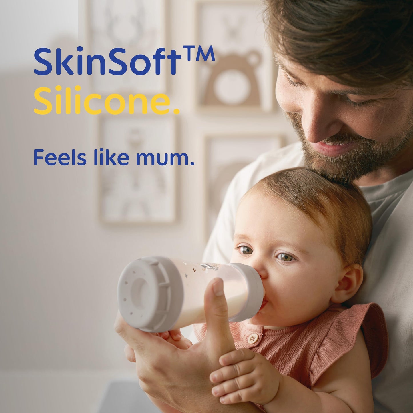 MAM Teats Size 3 | 2 Pack | Fast Flow | Suitable from 4+ Months | Fits All MAM Bottles | Made from SkinSoft Silicone | Baby Accessories