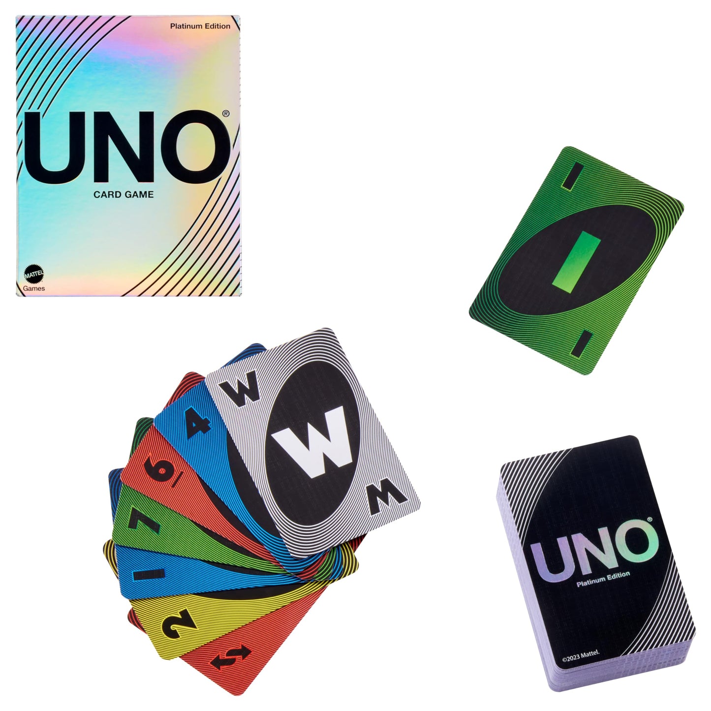 Mattel Games UNO, Classic Card Game for Kids and Adults for Family Game Night, Use as a Travel Game or Engaging Gift for Kids, 2 to 10 Players, Ages 7 and Up, W2087