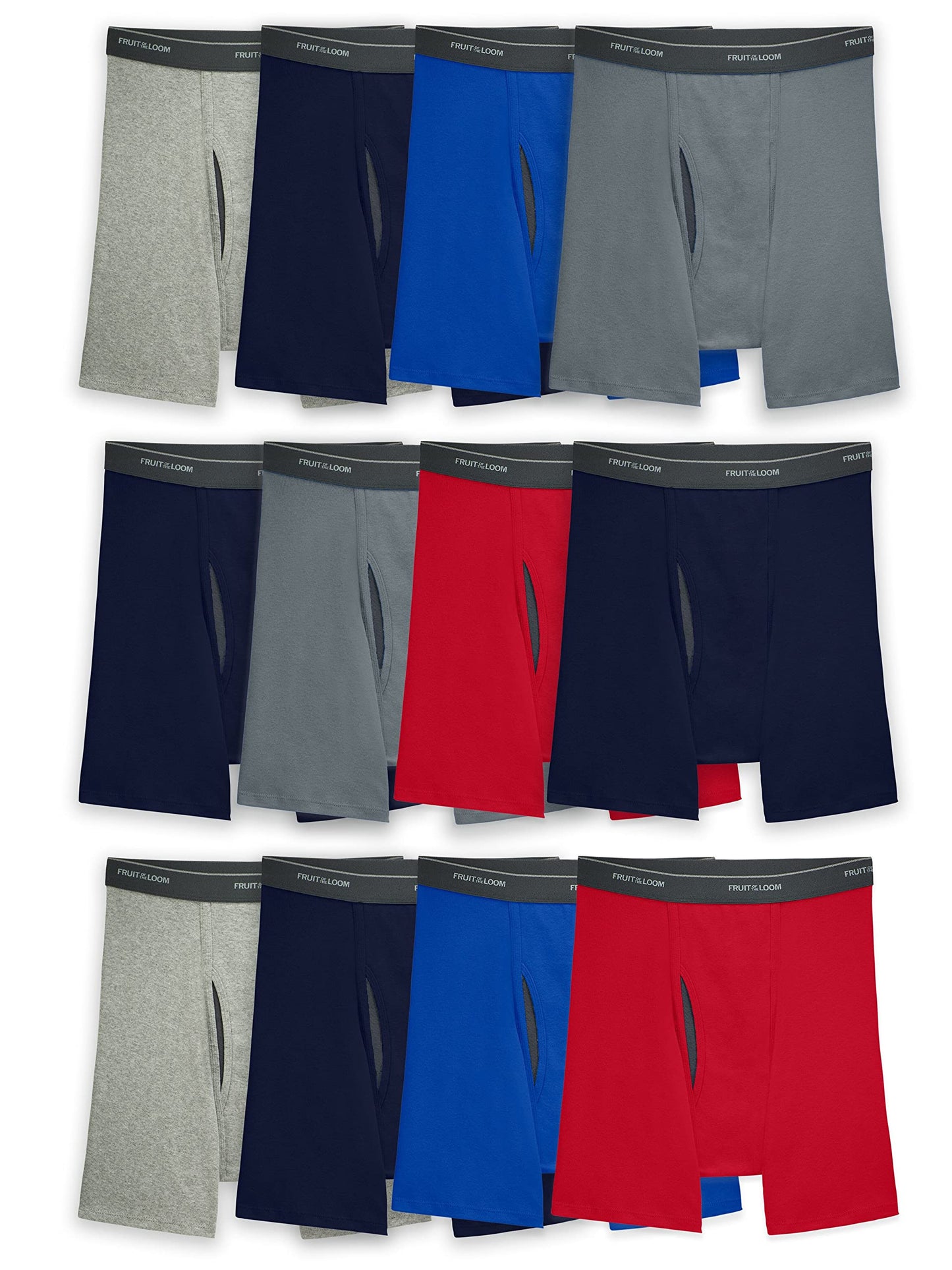 Fruit of the Loom Men's Coolzone Boxer Briefs (Assorted Colors) (Pack of 7)