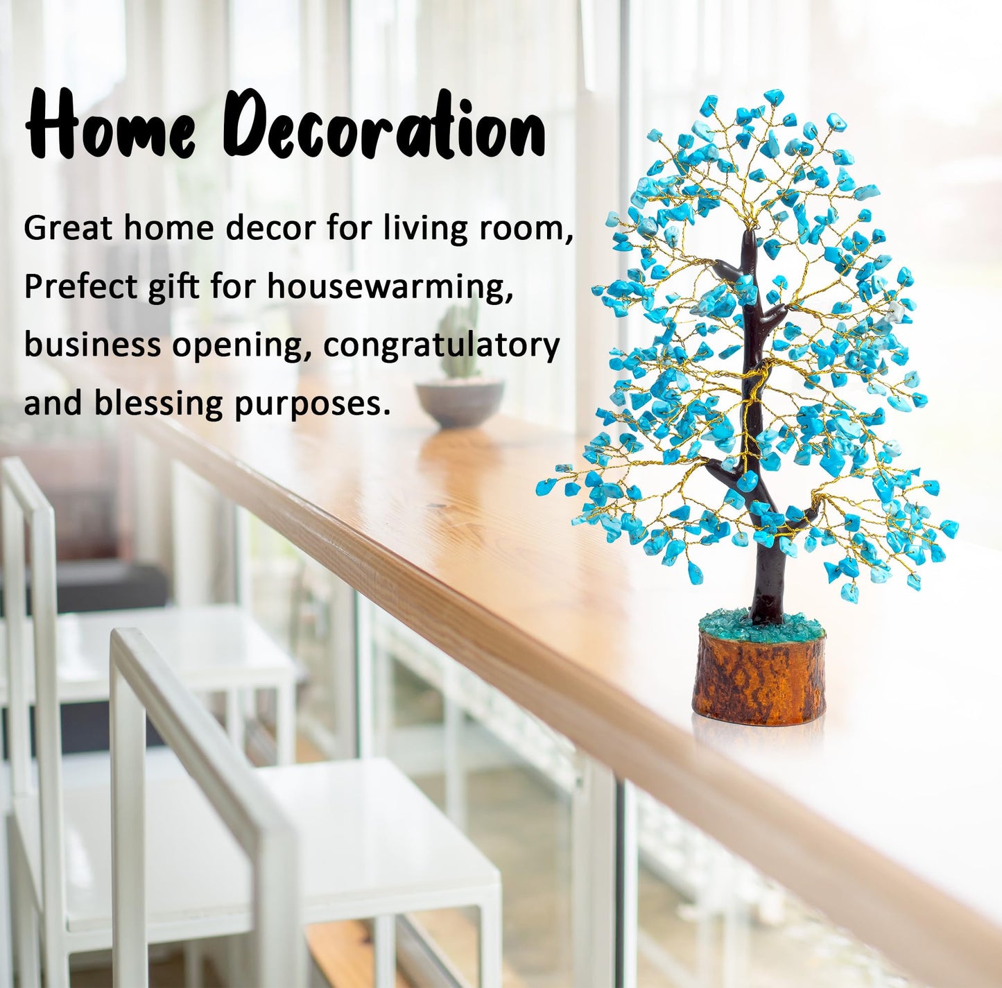 Green Jade Feng Shui Healing Crystals Tree of Life Handmade Gemstone Crystal Tree Bonsai for Spiritual Gifts Home Decor Present mum Gift for Women birthday gifts for men house warming gifts, 10-12"