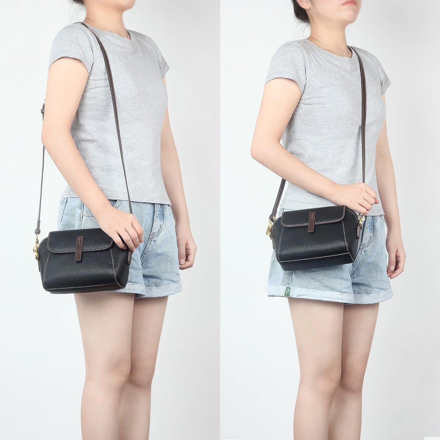 VOLGANIK ROCK White Medium Hobo Handbag for Women - Elegant Utility Cross-Body & Shoulder Bag - Work & Travel