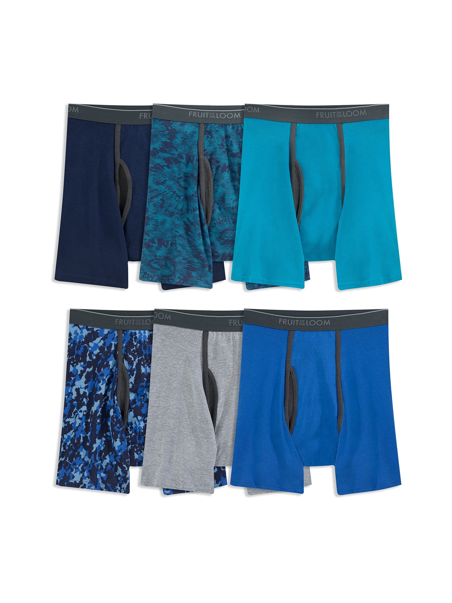Fruit of the Loom Men's Coolzone Boxer Briefs (Assorted Colors) (Pack of 7)