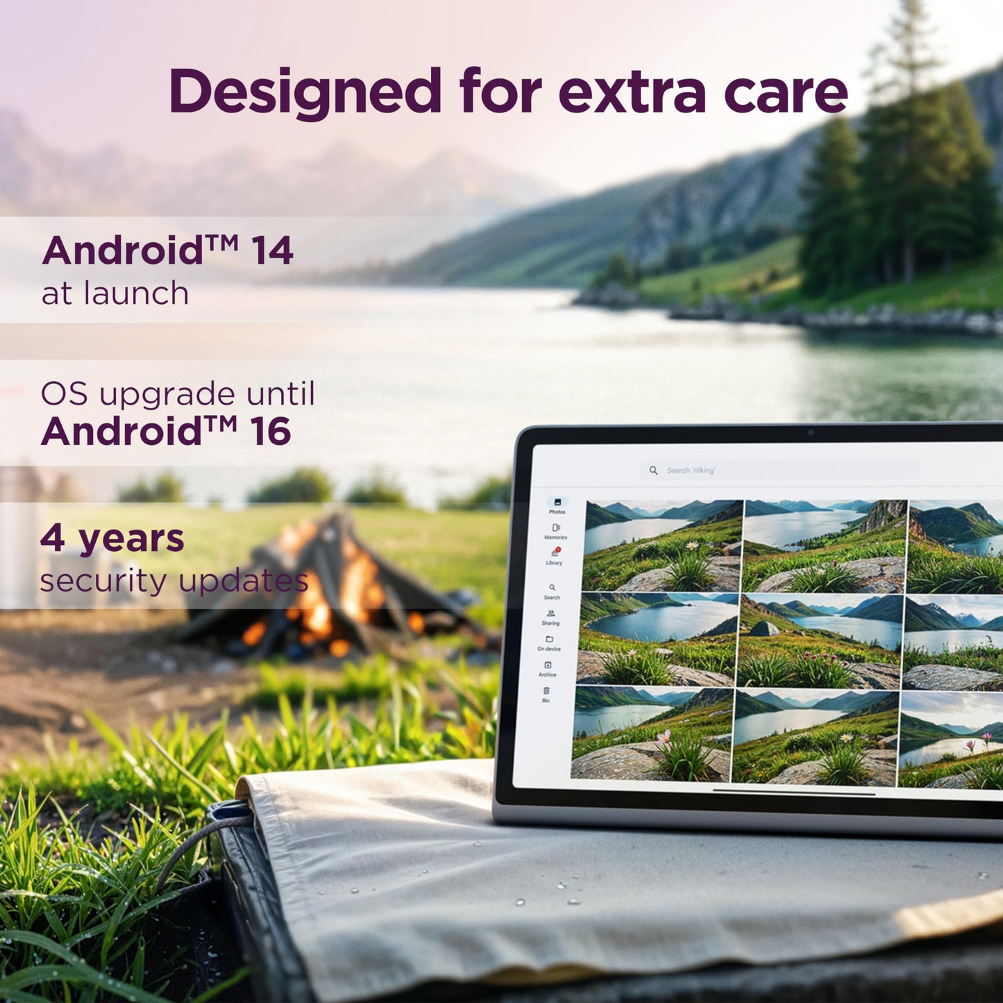 Lenovo Tab M11 Android Tablet | 11 Inch Full HD 1200p | 128 GB | Lenovo Tab Pen | WiFi | 4 GB RAM | Luna Grey | Designed for Portable Entertainment