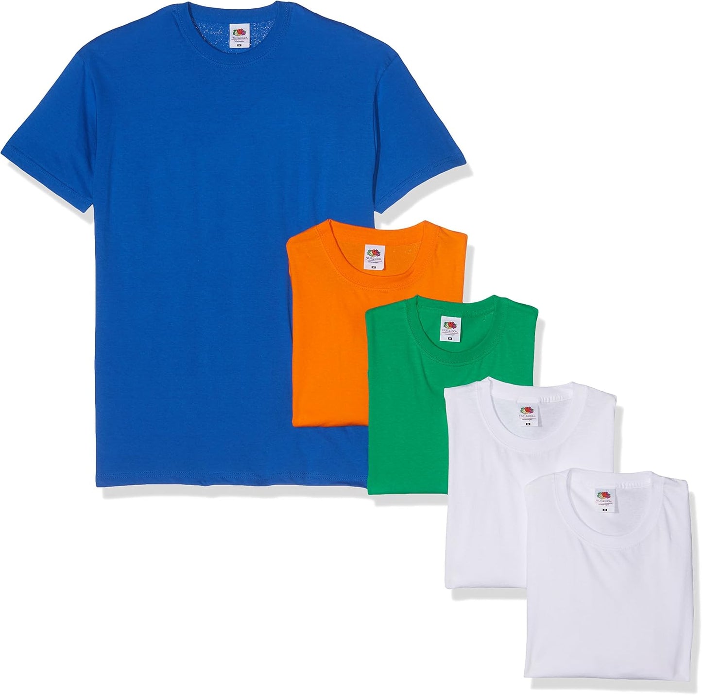 Fruit of the Loom Men's Heavy T-Shirt Pack of 5