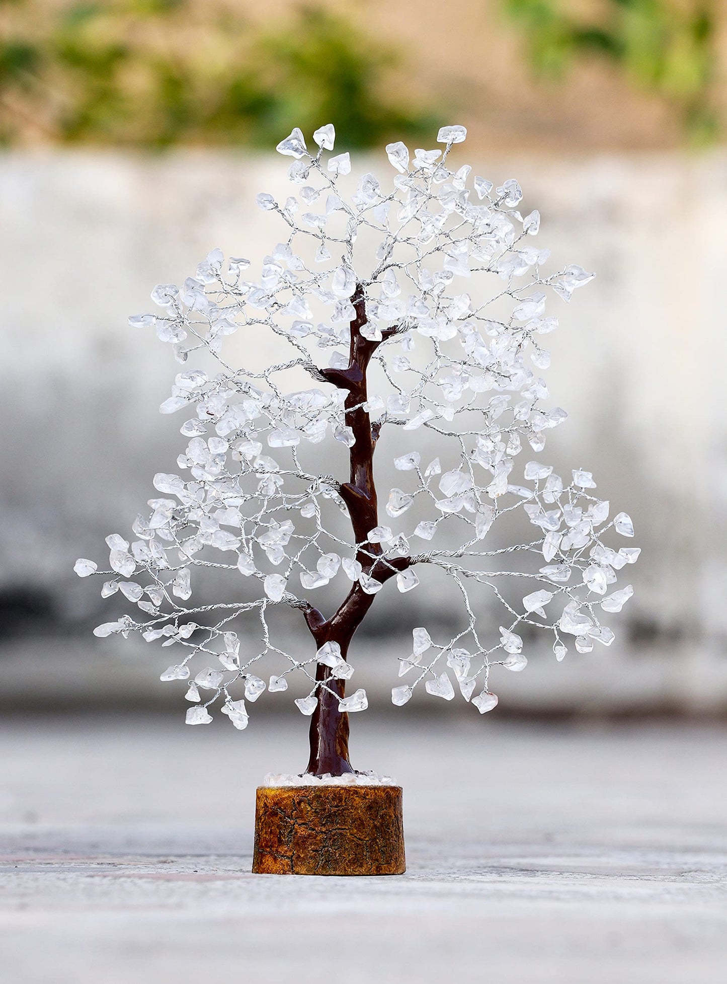 Green Jade Feng Shui Healing Crystals Tree of Life Handmade Gemstone Crystal Tree Bonsai for Spiritual Gifts Home Decor Present mum Gift for Women birthday gifts for men house warming gifts, 10-12"
