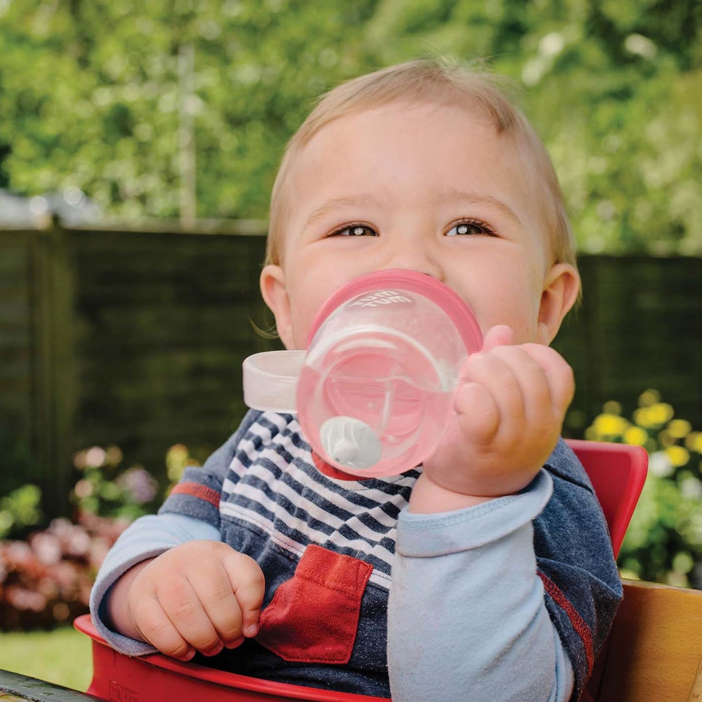 TUM TUM Tippy Up Free Flow Sippy Cup (No Valve), Sippy Cup for Toddlers, 200ml, BPA Free (Betsy Bear S3)