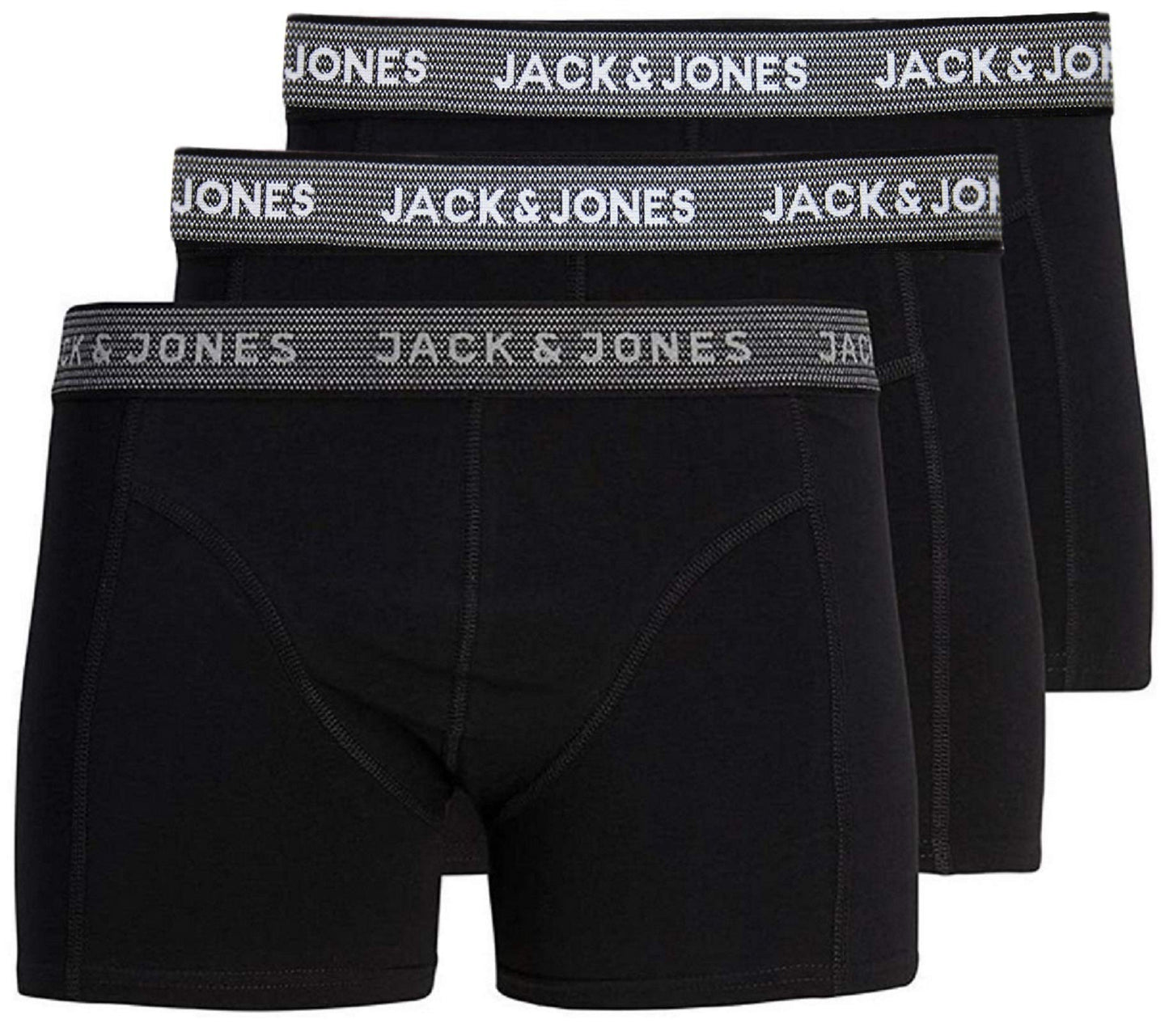 JACK & JONES Men's Trunks 3 Boxer Multipack